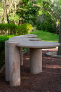 Sculptural Concrete Table, Ahmedabad