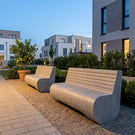 Concrete bench