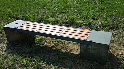 Long Wood Bench